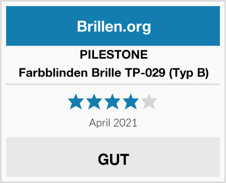 PILESTONE Farbblinden Brille TP-029 (Typ B) Test