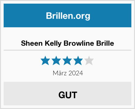  Sheen Kelly Browline Brille Test