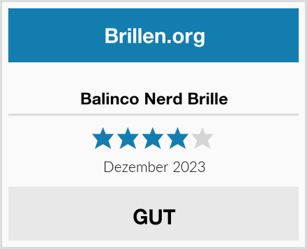  Balinco Nerd Brille Test