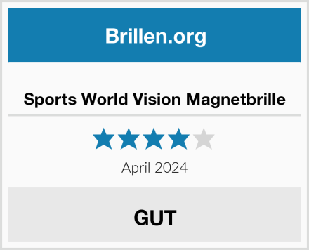  Sports World Vision Magnetbrille Test