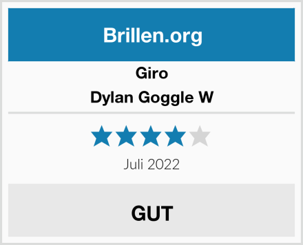 Giro Dylan Goggle W Test