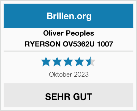 Oliver Peoples RYERSON OV5362U 1007 Test