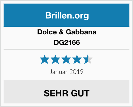 Dolce & Gabbana DG2166 Test