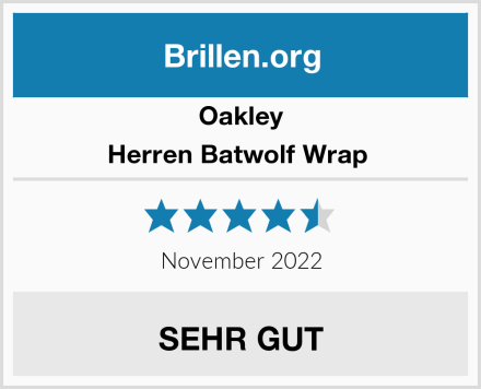 Oakley Herren Batwolf Wrap  Test