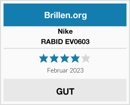 Nike RABID EV0603 Test