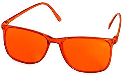 Westers Beperking slinger VANLO Farbtherapiebrille orange“Elegant“ | Brillen Test 2023