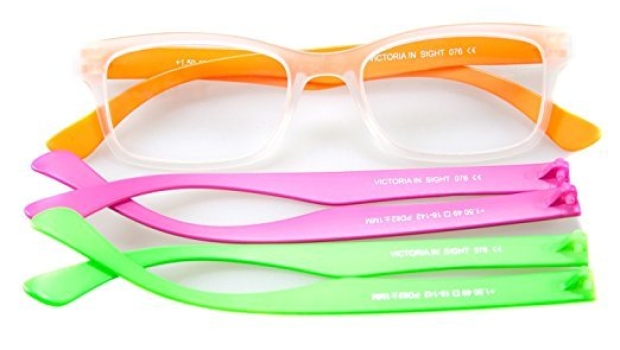 Brillen mit abnehmbaren Bügeln – die farbenfrohe Vielfalt