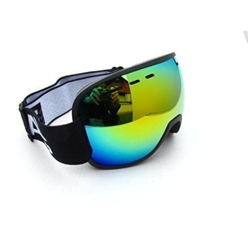 Ravs Skibrille SnowboardbrilleSchutzbrille Schneebrille Antibeschlag verspiegelt 